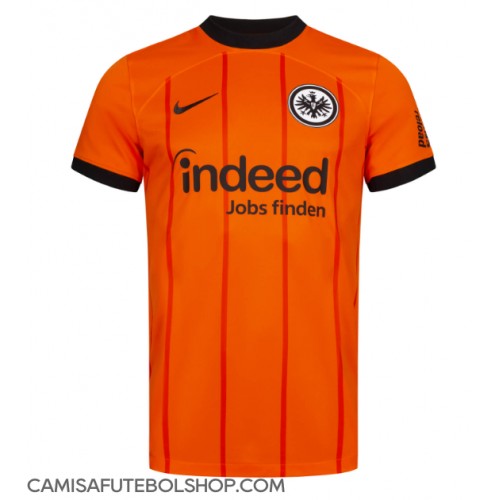 Camisa de time de futebol Eintracht Frankfurt Replicas 3º Equipamento 2024-25 Manga Curta